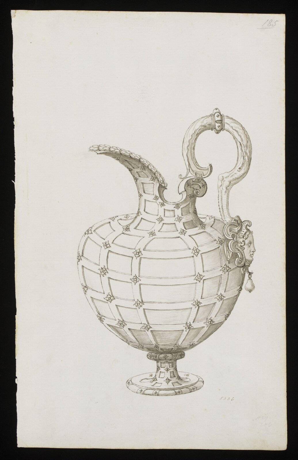 Drawing, Erasmus Hornick