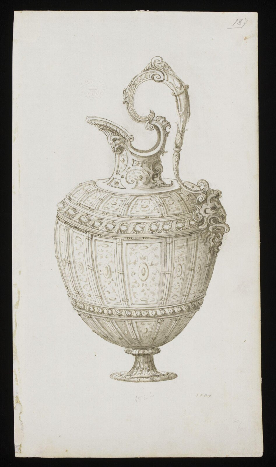 Drawing, Erasmus Hornick