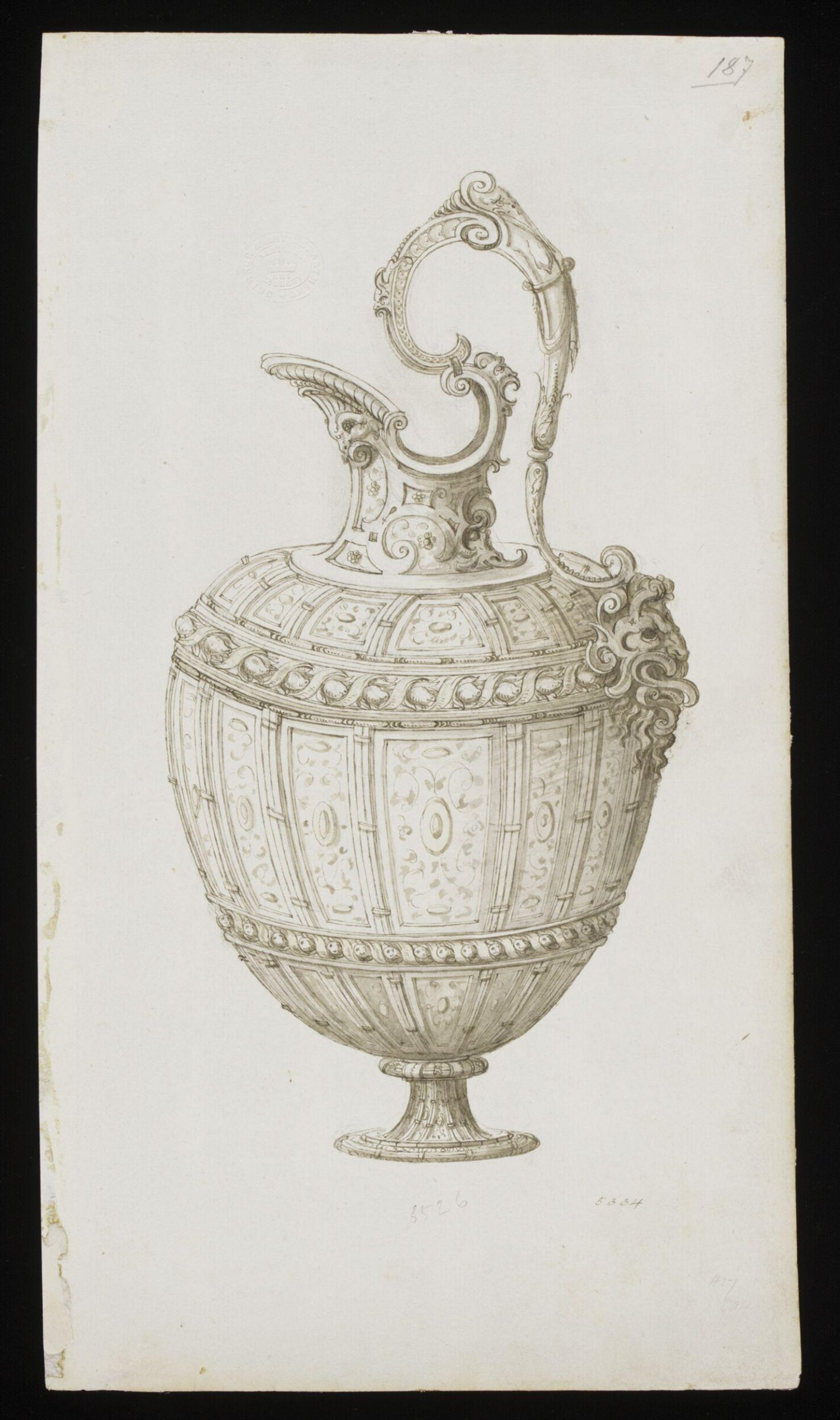 Drawing, Erasmus Hornick