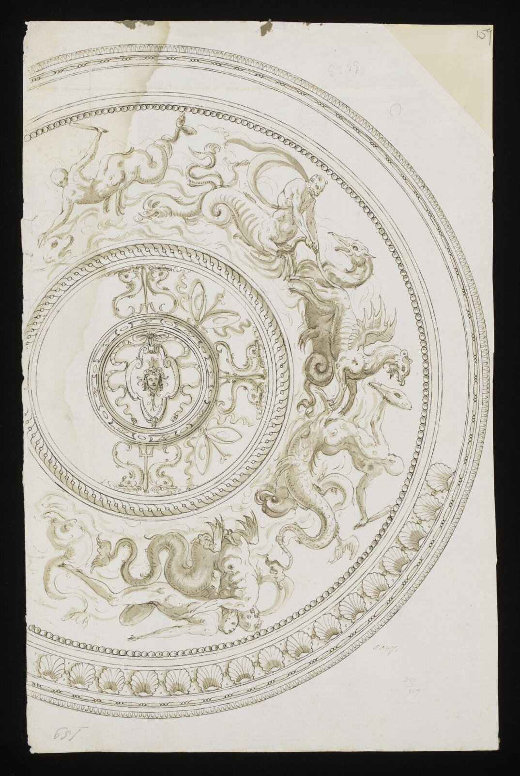 Drawing, Erasmus Hornick