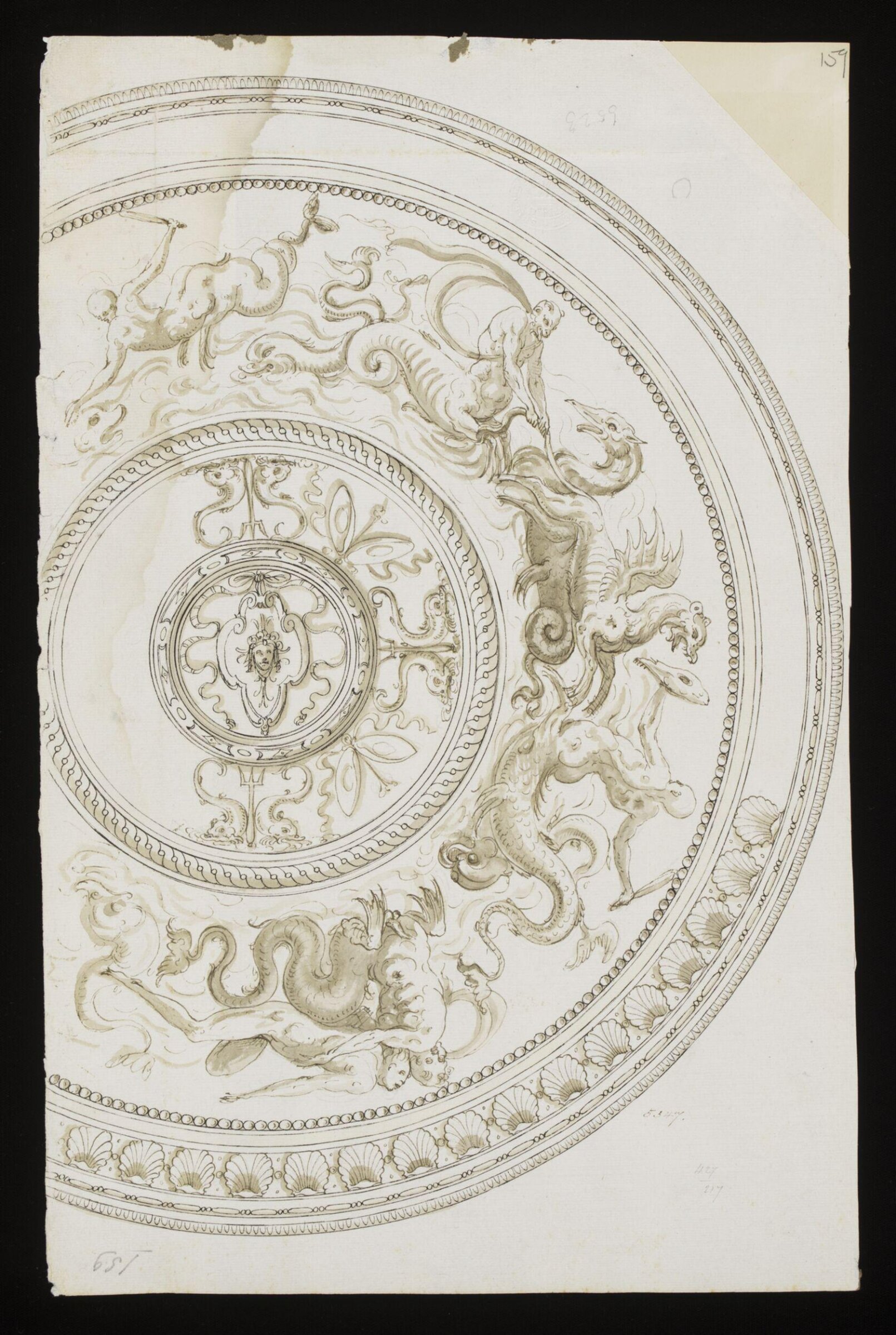 Drawing, Erasmus Hornick