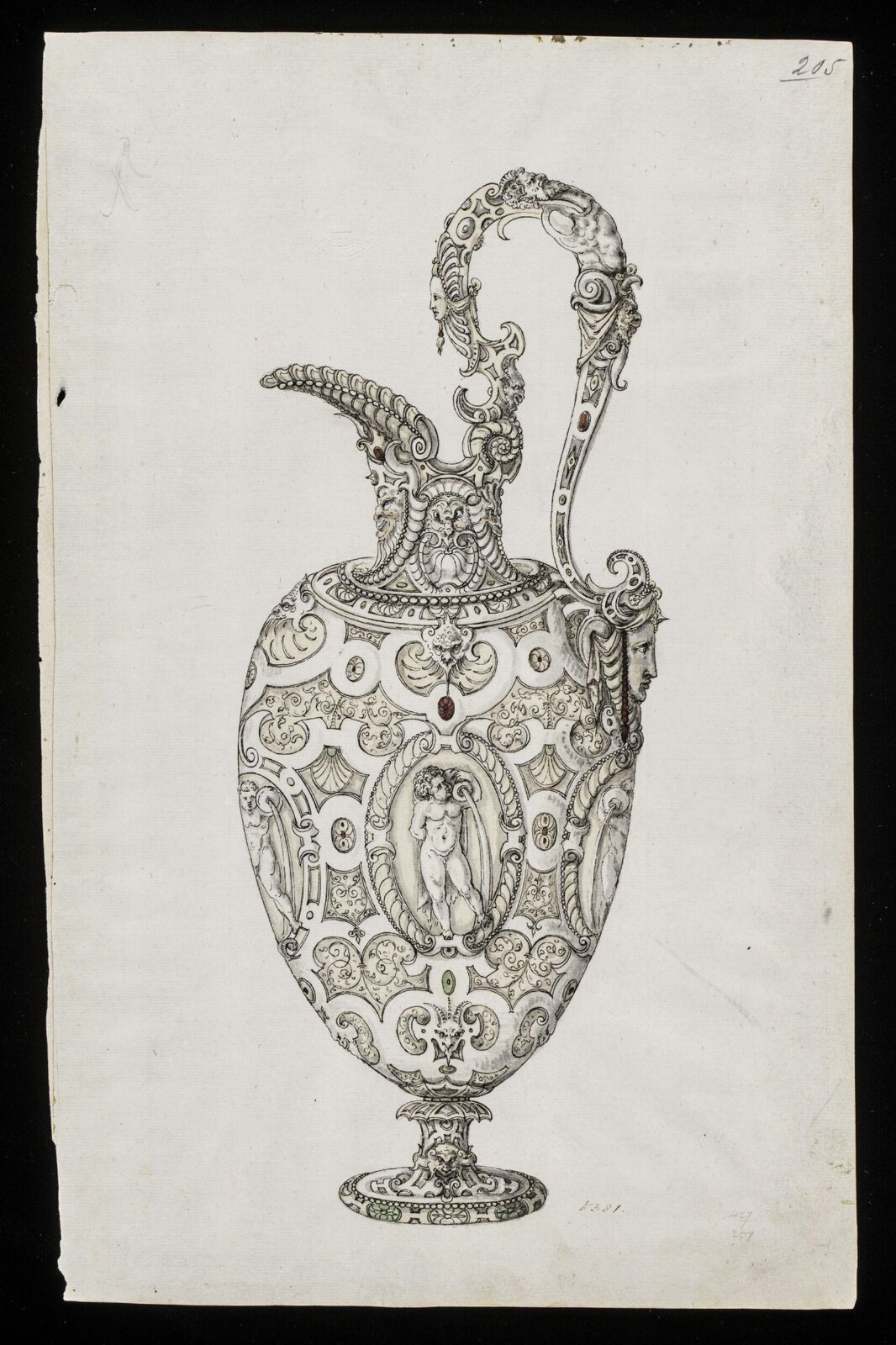 Drawing, Erasmus Hornick