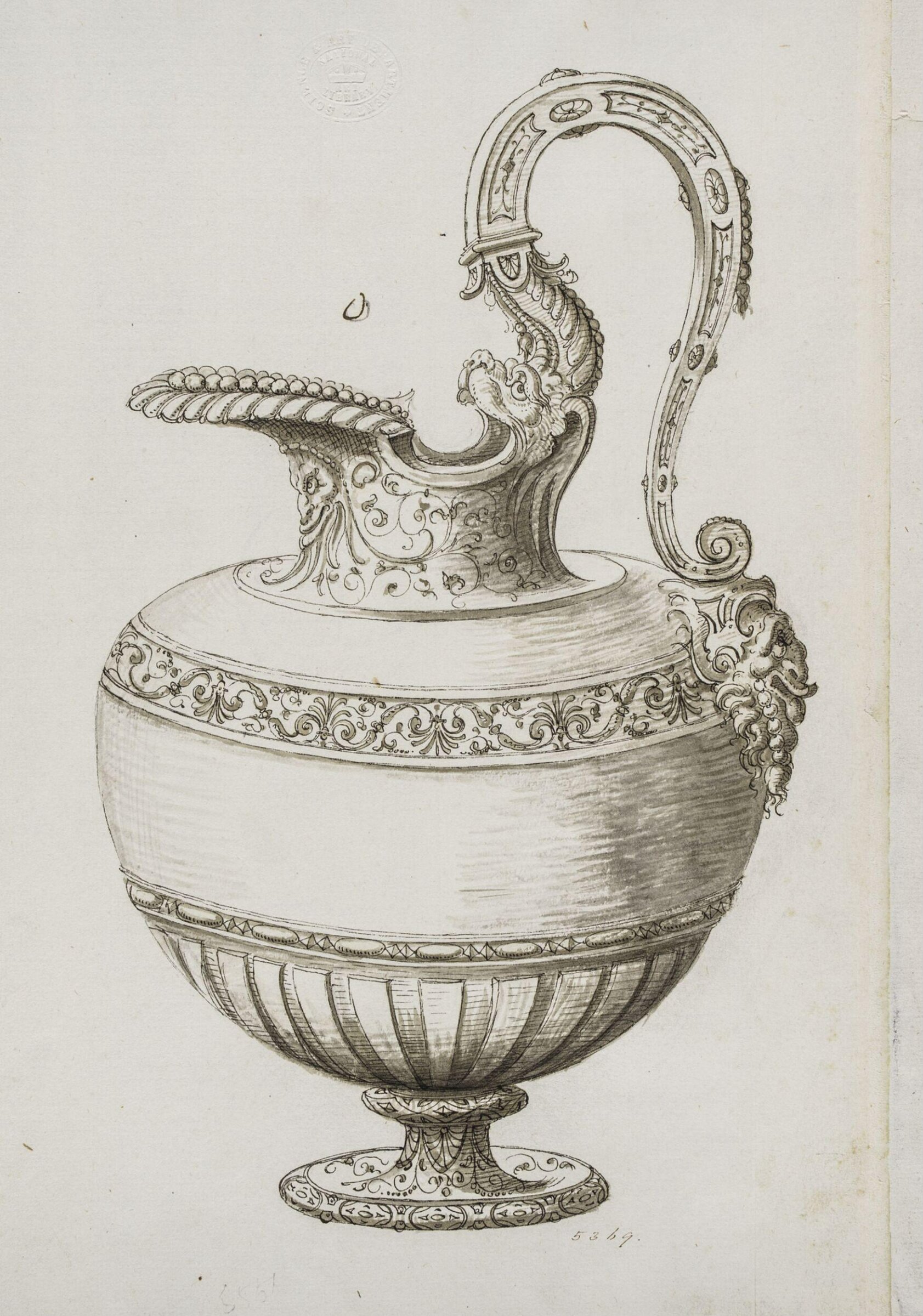Drawing, Erasmus Hornick