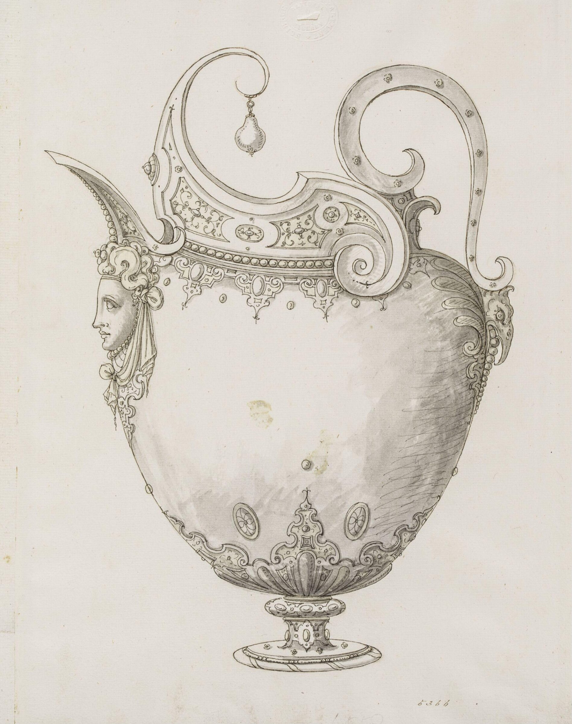 Drawing, Erasmus Hornick