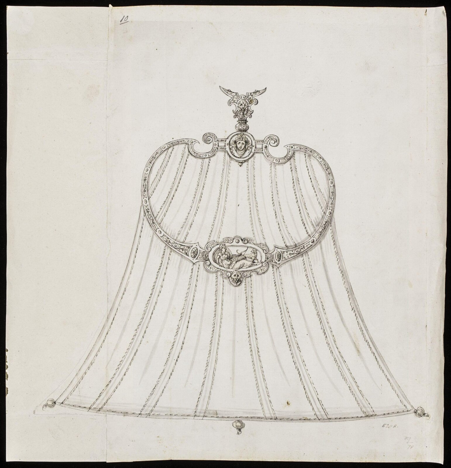 Drawing, Erasmus Hornick, 1559-1566