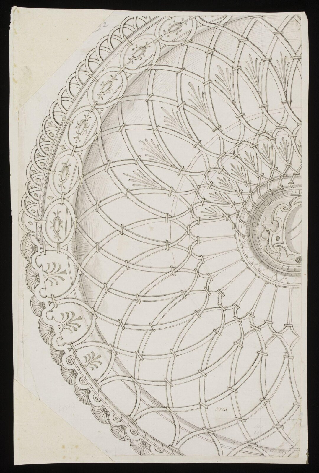 Drawing, Erasmus Hornick, 1582-1583