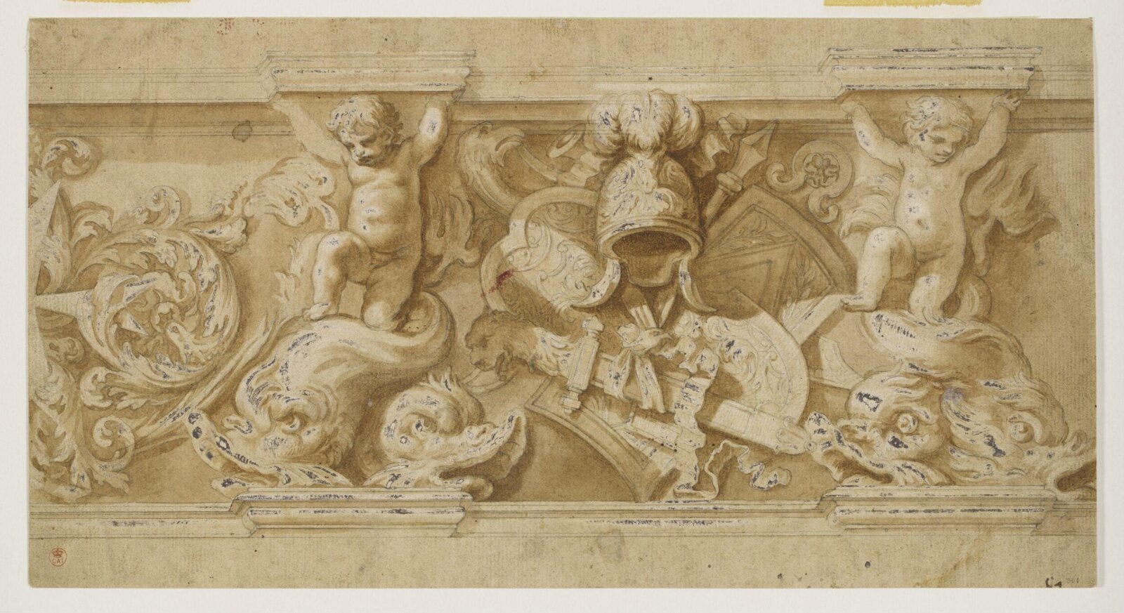 Drawing, mid 17th century
