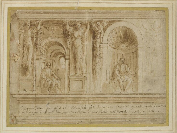 Triumphal arch for the Emperor Carlo V at Messina top image