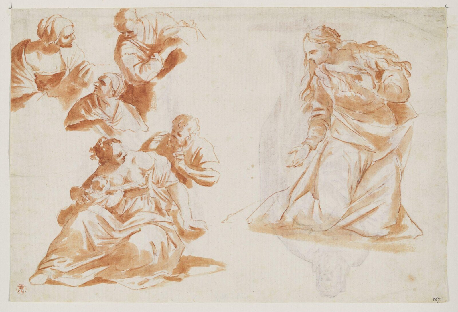 Drawing, late 17th century