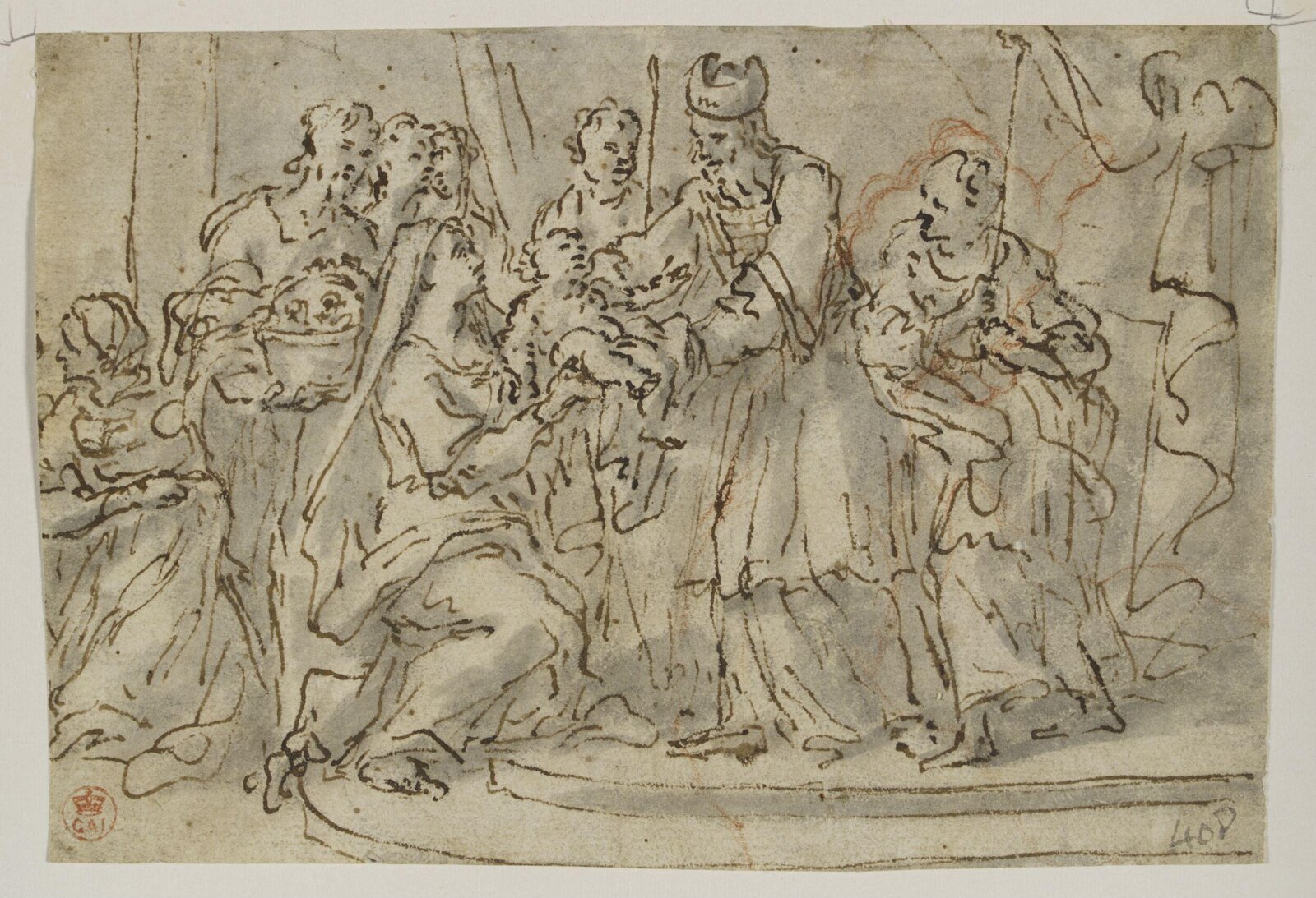 Drawing, 17th century
