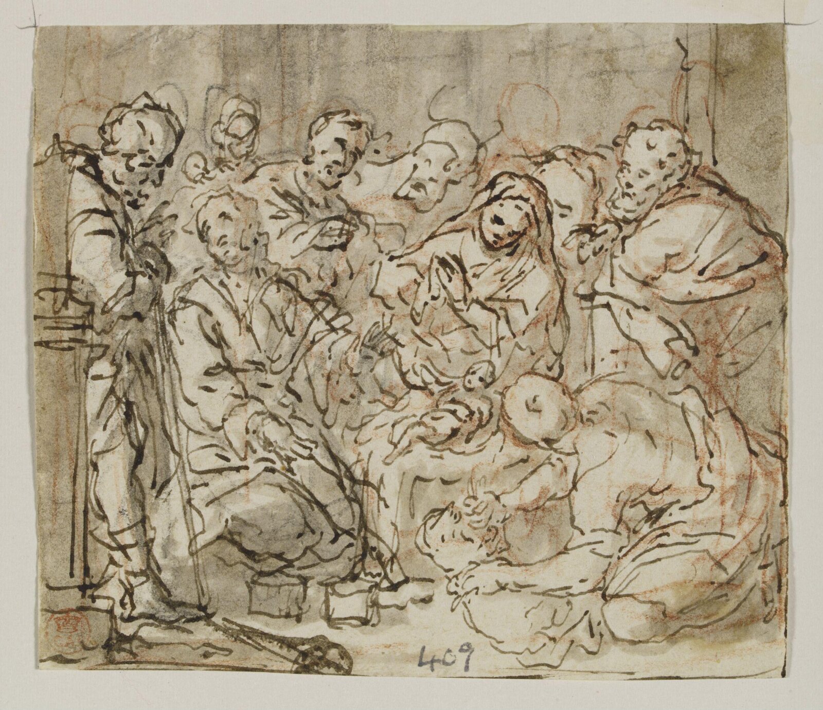 Drawing, 17th century