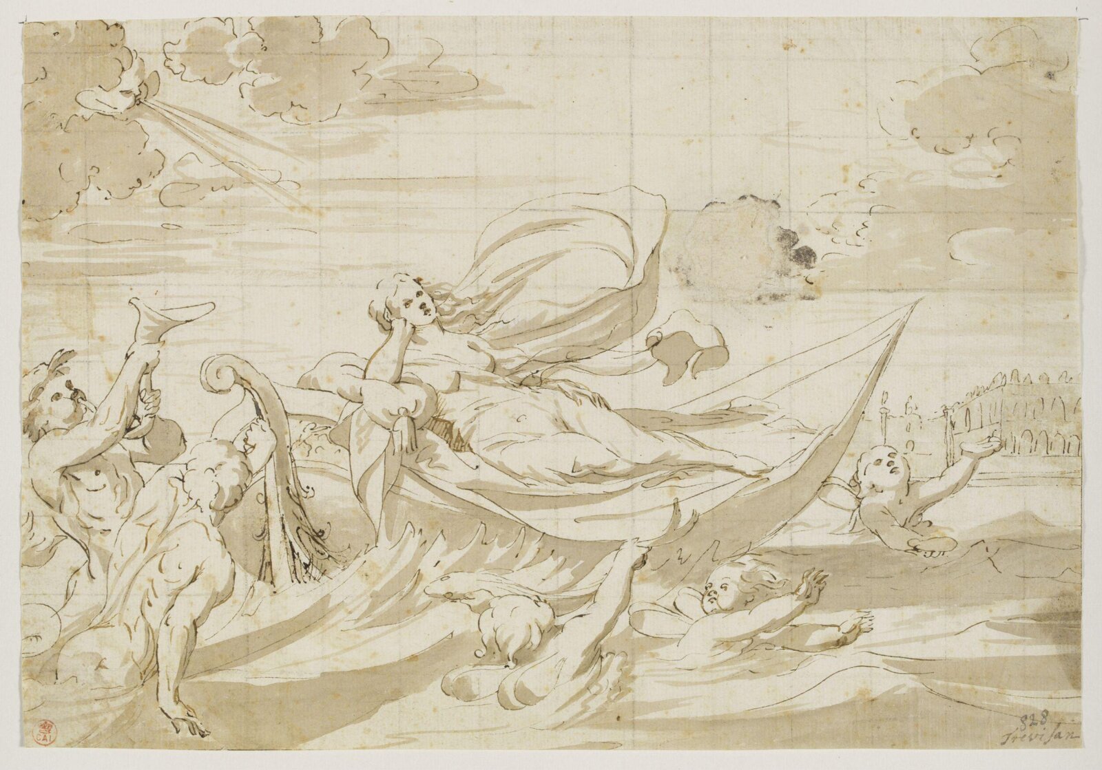 Drawing, mid 18th century