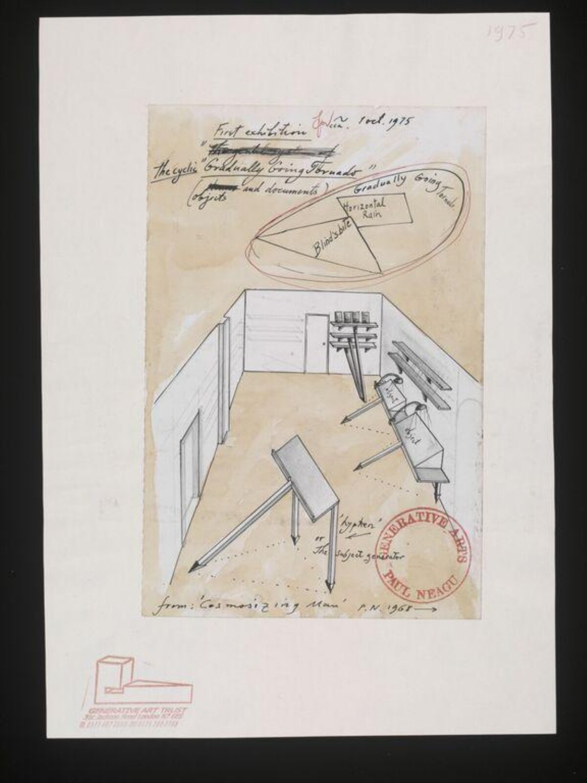 House, trial & error - "Archigram", Paul Neagu, 1994