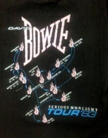 David Bowie Serious Moonlight tour, 1983 thumbnail 1