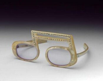 Spectacles worn by Elton John