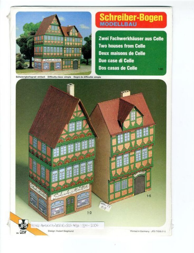 Zwei Fachwerkhäuser aus Celle image