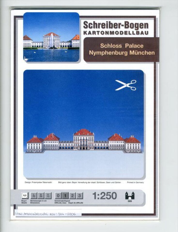Schloss Palace Nymphenburg München top image