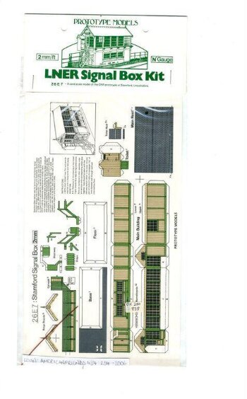 LNER Signal Box Kit