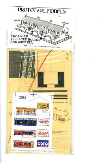 Victorian Terraced Houses, and Shop Kit