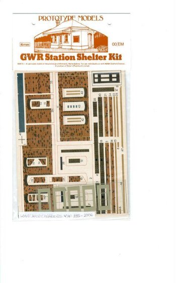 GWR Station Shelter Kit