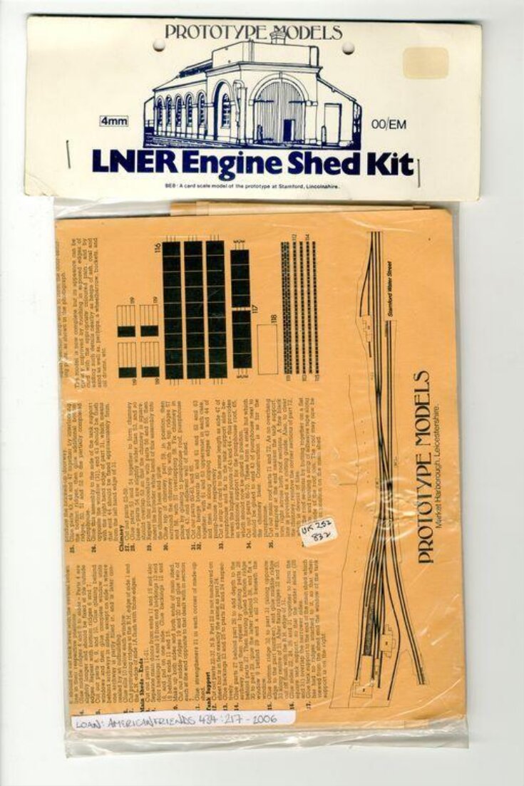 LNER Station Shed Kit top image