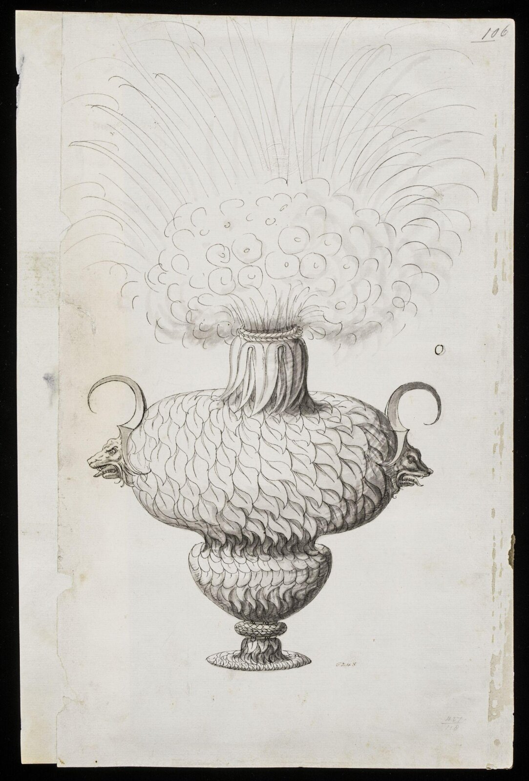 Drawing, Erasmus Hornick, 1559-66