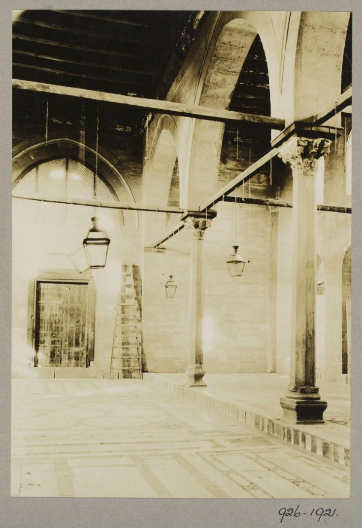 Mosque interior of the funerary khanqah of Mamluk Sultan al-Ashraf Barsbay, Cairo top image