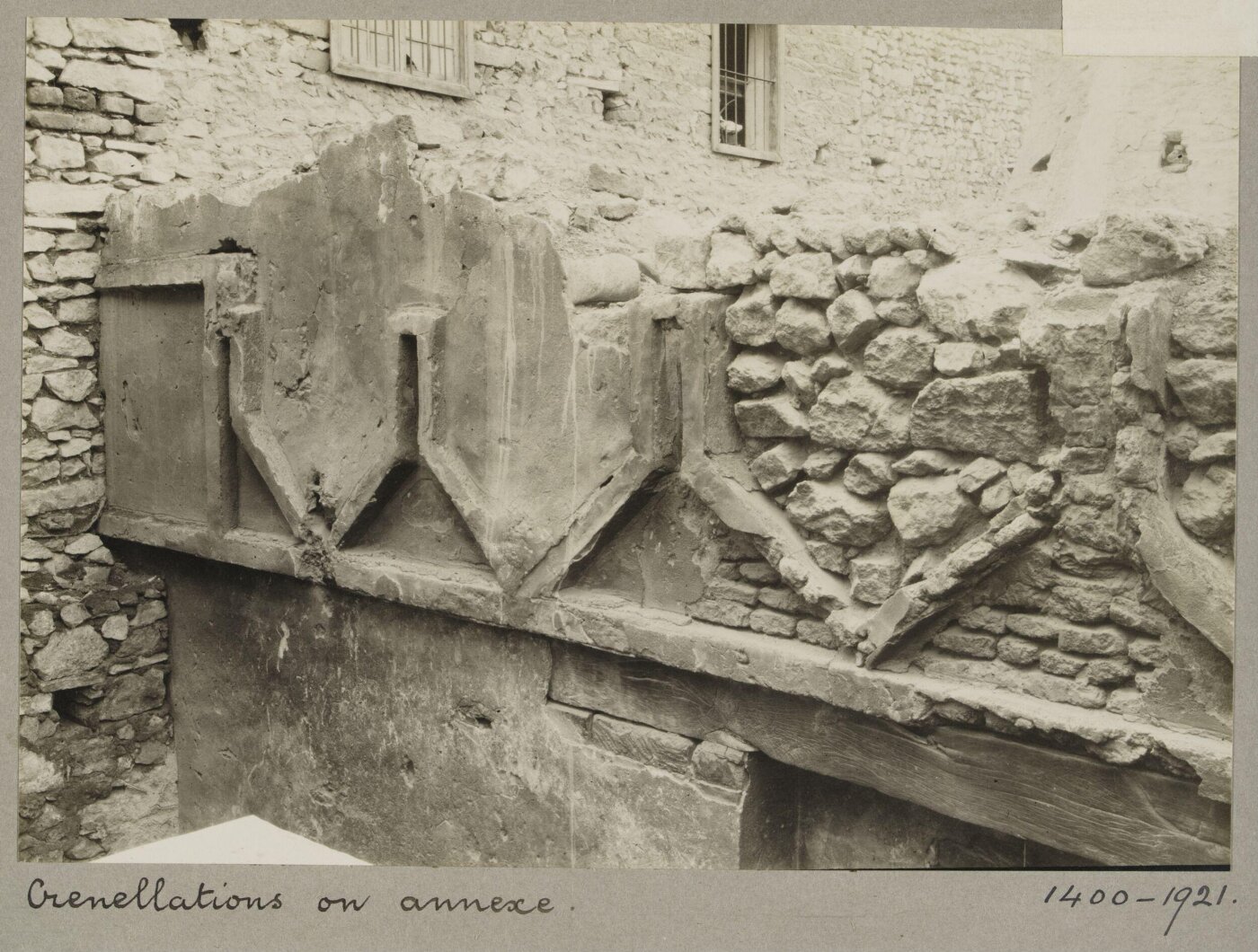 K.A.C. Creswell, Crenellations in the mausoleum of the Abbasids Khalifs, Cairo