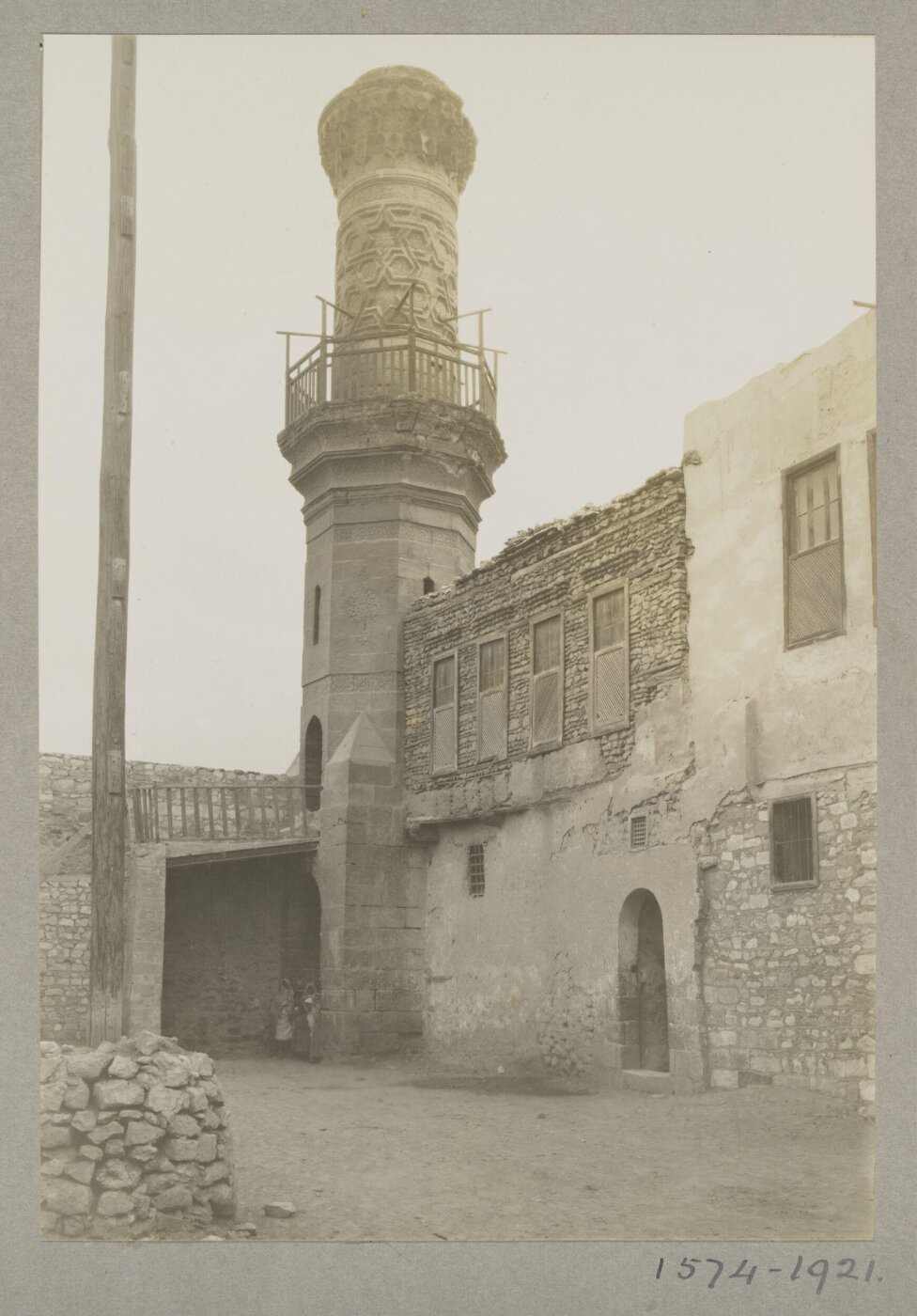 K.A.C. Creswell, Minaret of the mausoleum of Imam al-Layth, Cairo