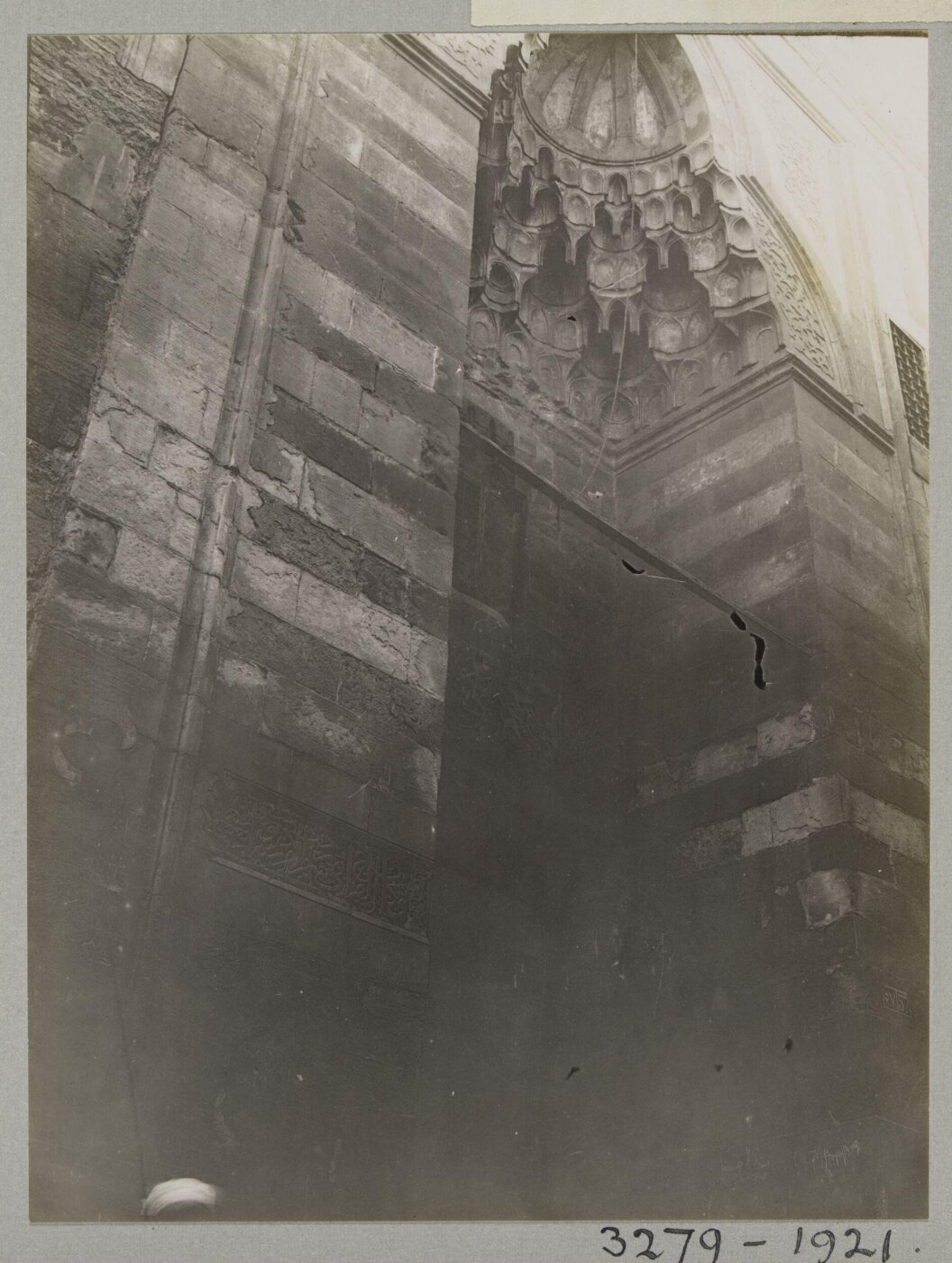 K.A.C. Creswell, North west entrance of the funerary mosque of Mamluk Amir Aslam al-Silihdar, Cairo