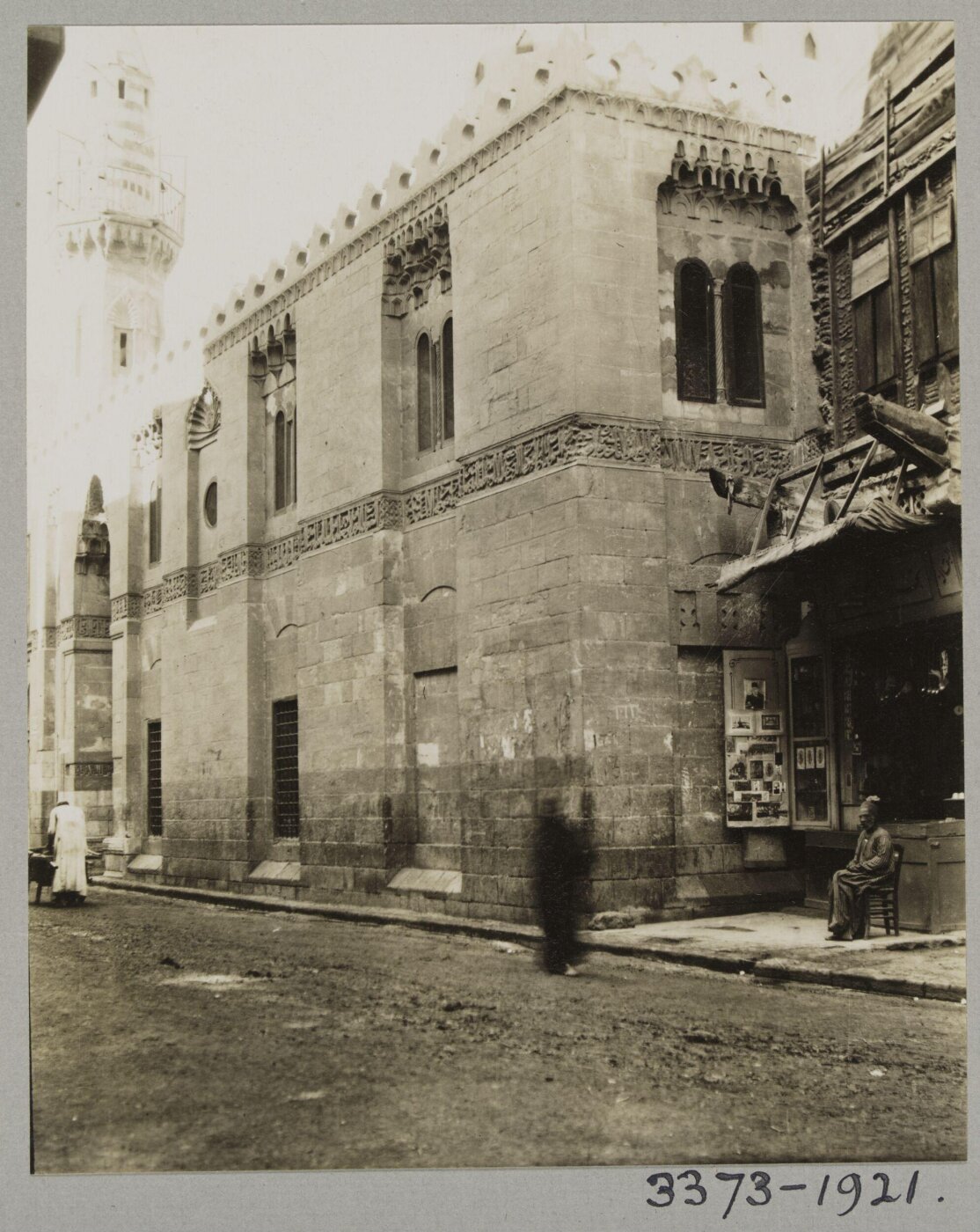 K.A.C. Creswell, Façade of the mosque of Mamluk Amir Ahmad al-Mihmandar, Cairo
