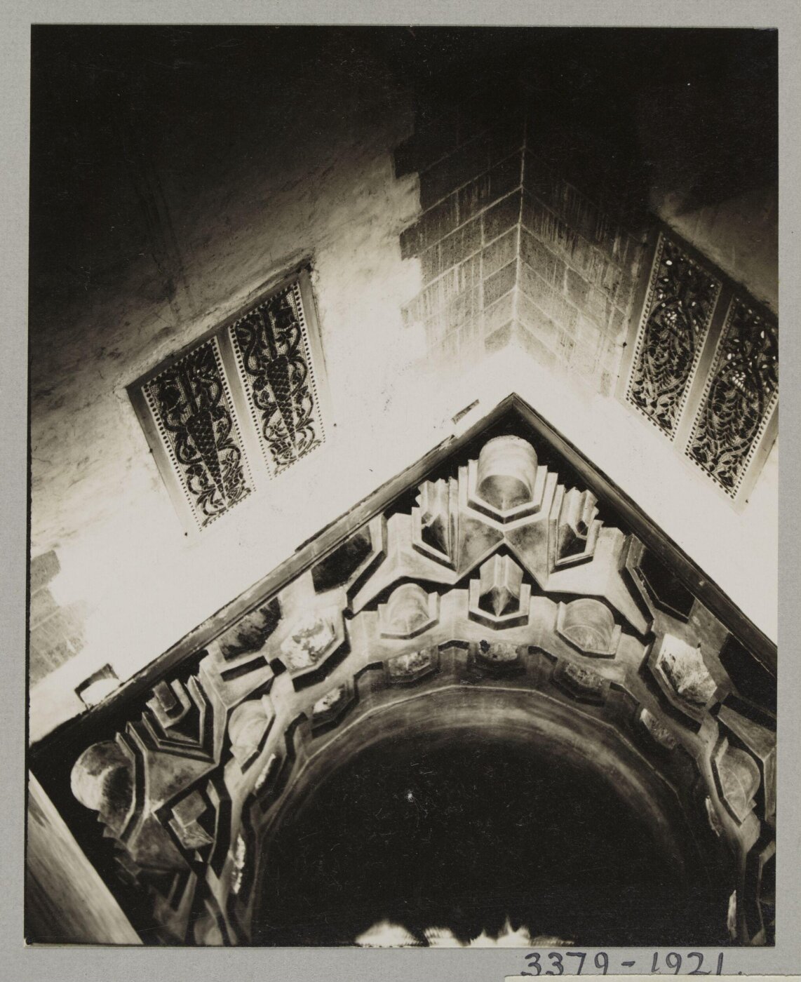 K.A.C. Creswell, Dome pendentive of the mosque of Mamluk Amir Ahmad al-Mihmandar, Cairo