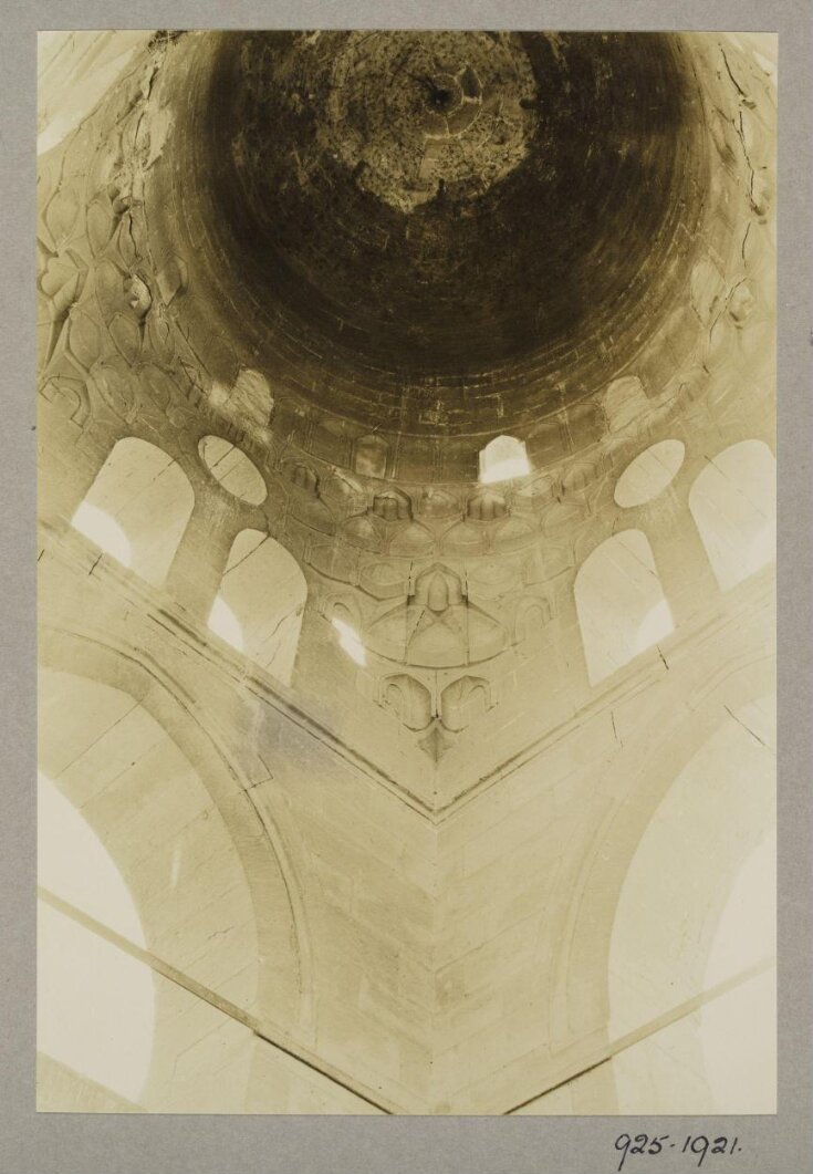 Dome pendentive of the funerary khanqah of Mamluk Sultan al-Ashraf Barsbay, Cairo top image