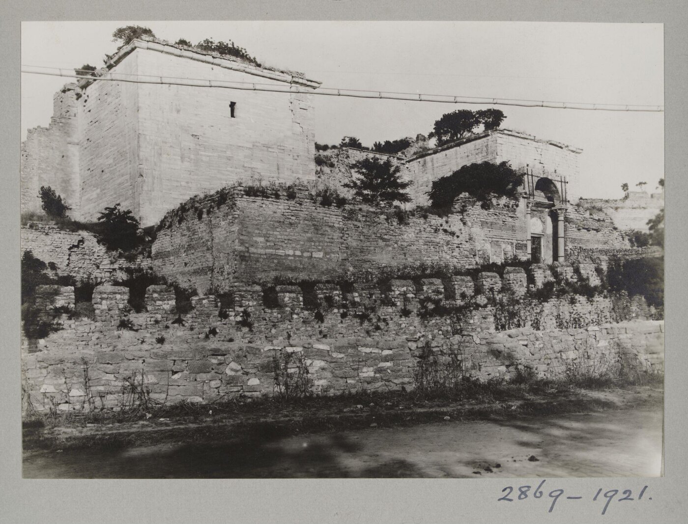 K.A.C. Creswell, Golden Gate at Yedikule Fortress, Istanbul