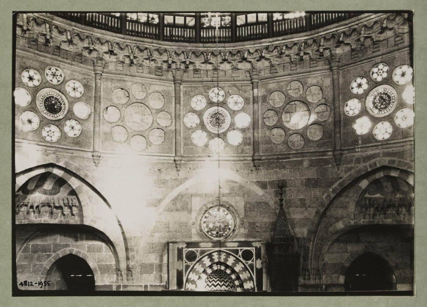 K.A.C. Creswell, Interior of the mosque of Sinan Pasha, Cairo