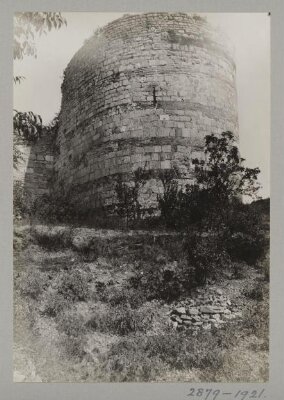 Tower in City Walls, Istanbul