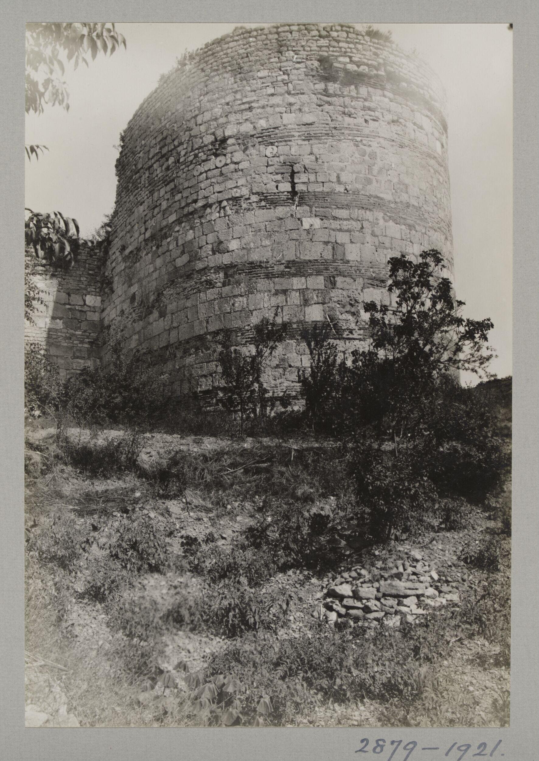 Tower in City Walls, Istanbul