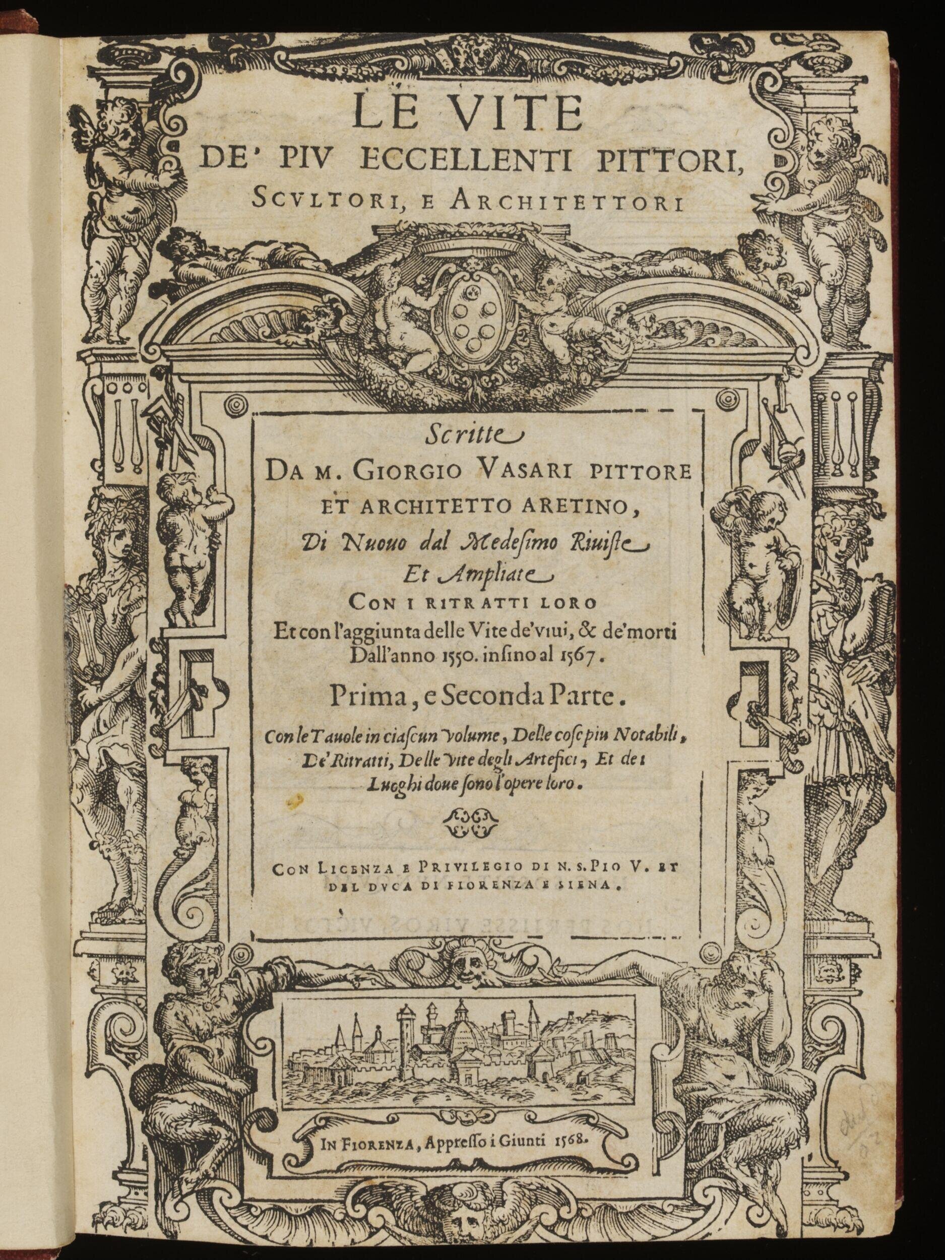 Le vite de' più eccellenti pittori, scultori et architettori