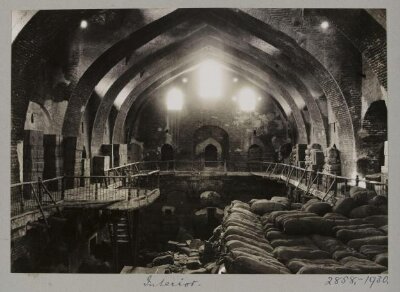 Interior of Khan Othma also known by Khan Murjan, Bagdad
