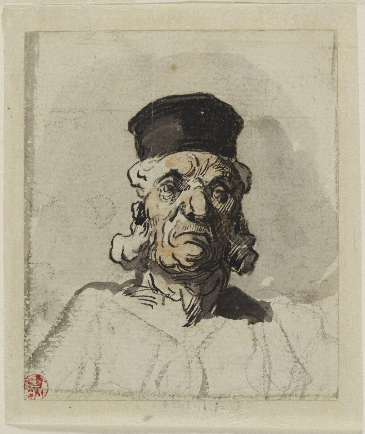 Honoré Daumier, Tête de juge