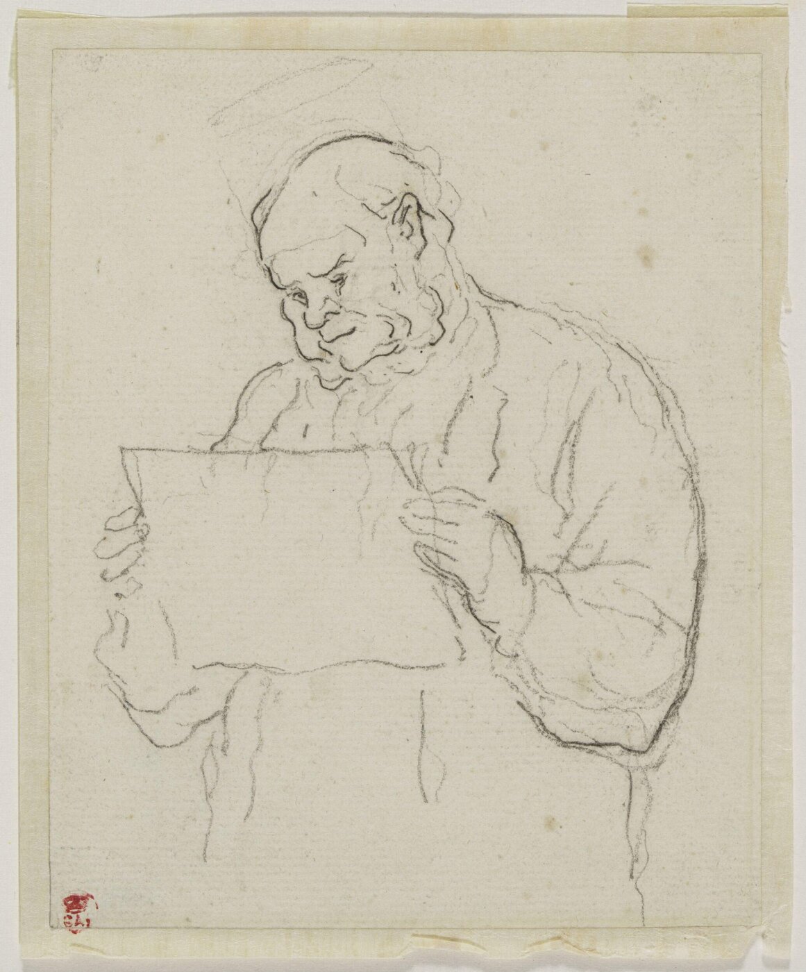 Honore Daumier, Le liseur