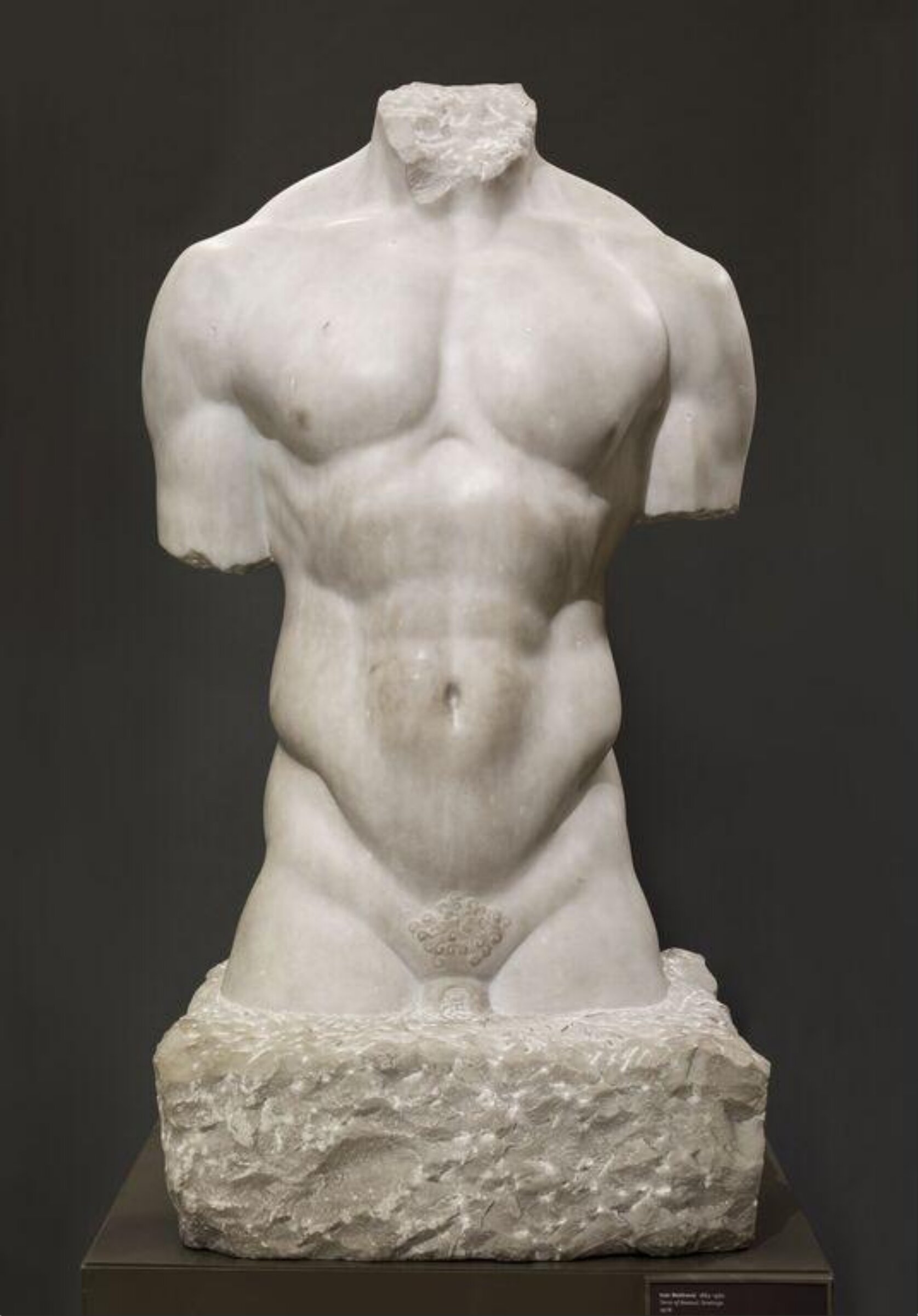Torso of Banovic Strahinja, Ivan Meštrović, 1908