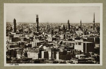 General view over Historic Cairo