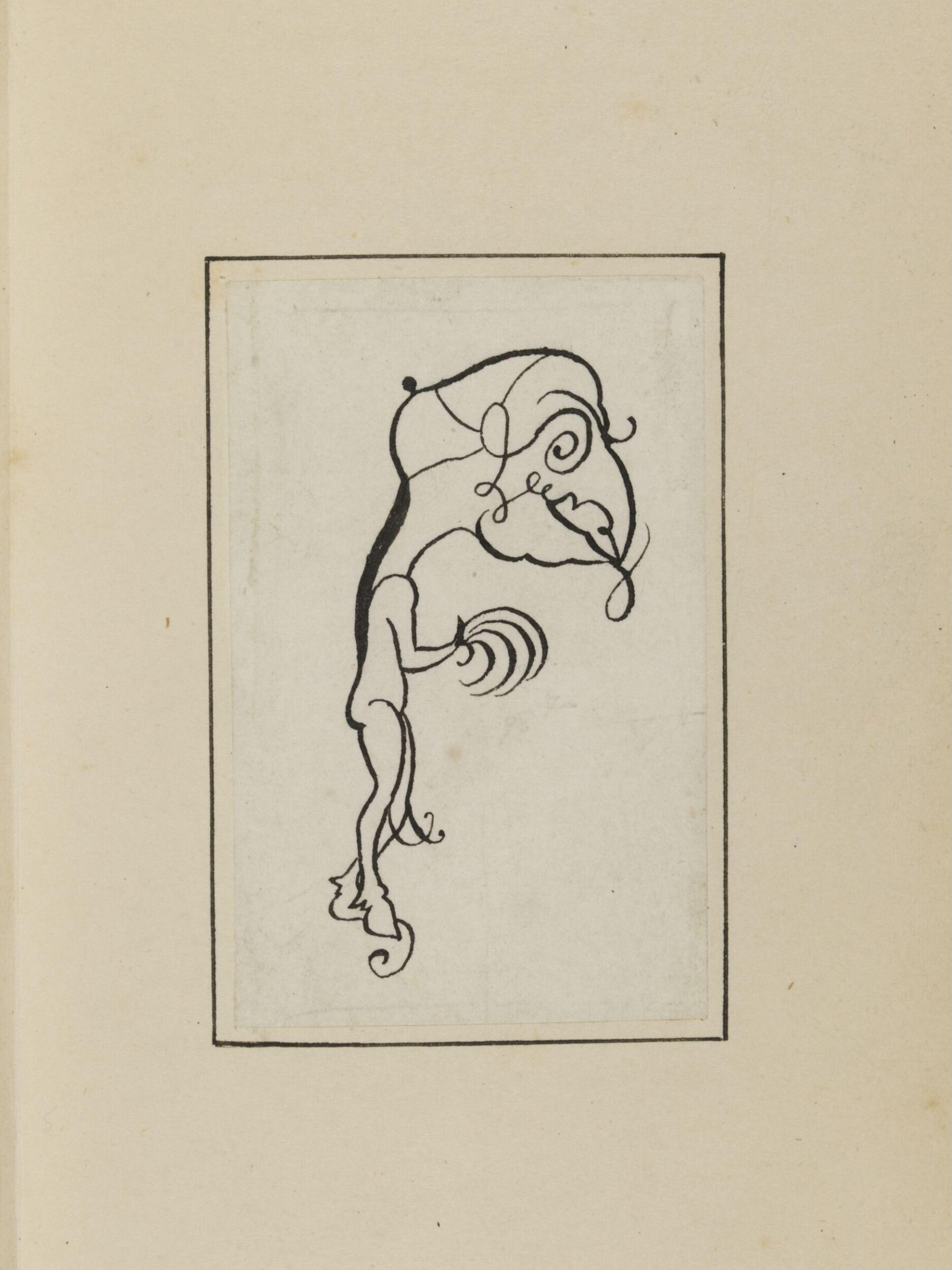 <i>Bon-Mots</i> Vignette, Aubrey Vincent Beardsley, 1894