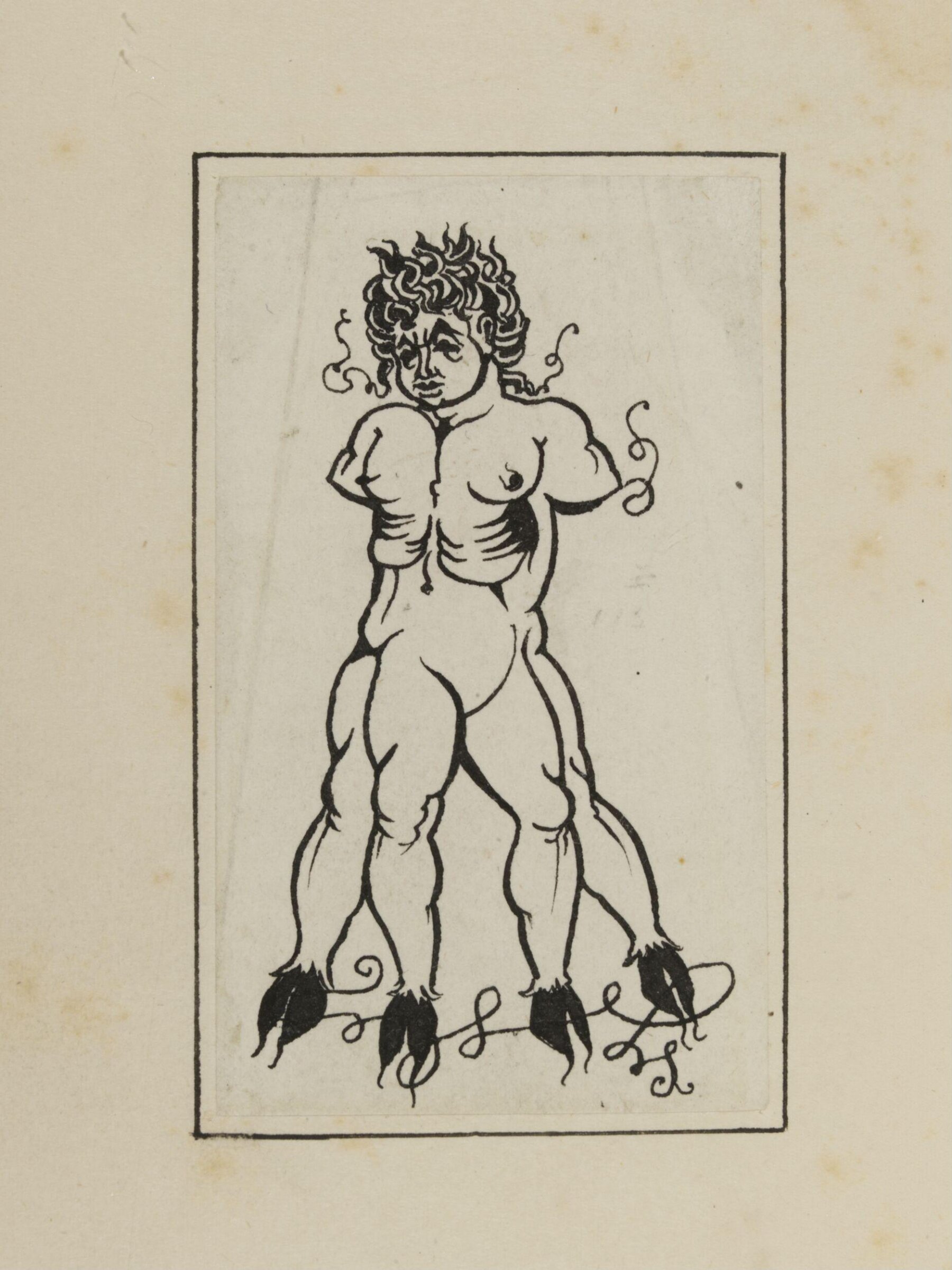 <i>Bon-Mots</i> Vignette, Aubrey Vincent Beardsley, 1894