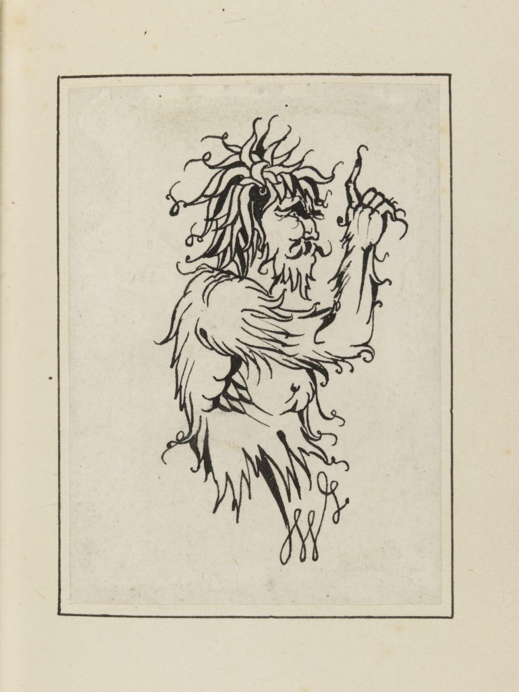 <i>Bon-Mots</i> Vignette, Aubrey Vincent Beardsley, 1893