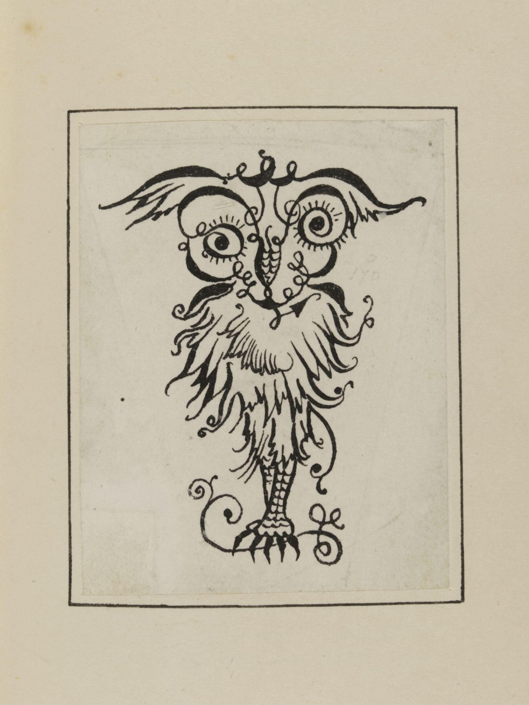 <i>Bon-Mots</i> Vignette, Aubrey Vincent Beardsley, 1893