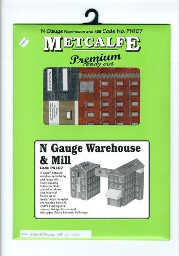 N Gauge Warehouse & Mill