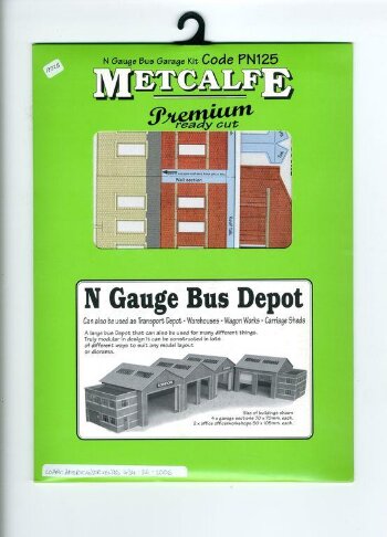 N Gauge Bus Depot