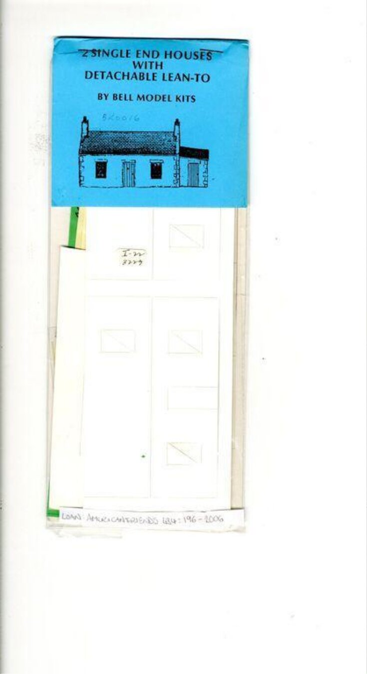 2 Single End Houses with Detachable Lean-to top image